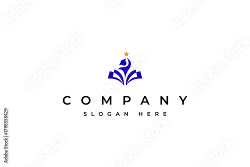 education logo. university and college school design vector template