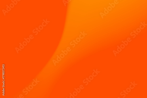 Vibrant abstract orange gradient background with smooth curves and soft color transitions. Perfect for modern designs, presentations, web banners, and branding materials.
