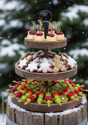 Christmas sweet tower