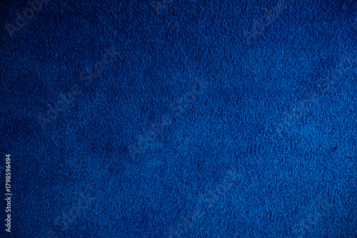 closeup blue carpet background, wallpaper