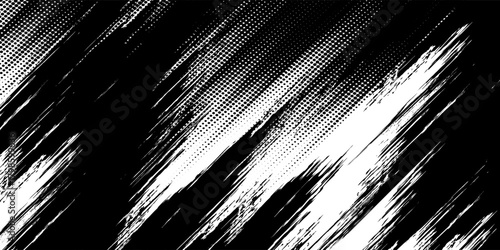 Tire tracks background for rally, drift, motocross, off-road and other auto and motorsport. Black tire marks on a white background with a worn effect and splashes of dirt. Vector isolated texture