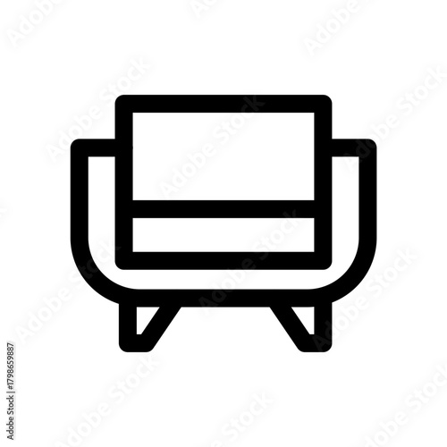 Simple Sofa / Two-Seater