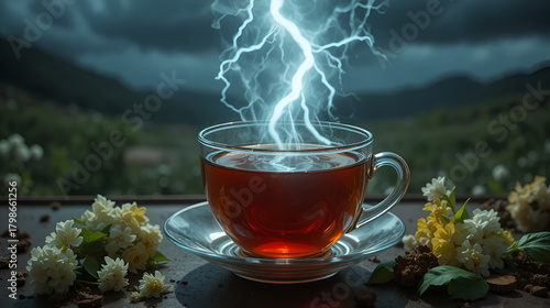 storm in a cup of tea idiom