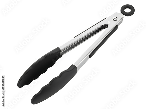 Kitchen Tongs Utensil Serving Stainless Steel Cooking Barbecue Food Tool