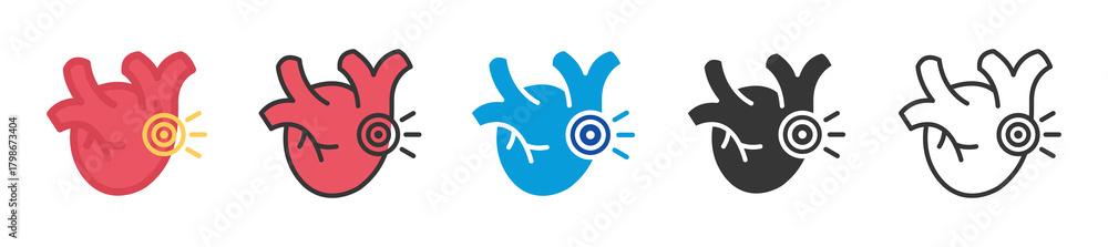 Obraz premium nitroglycerin icon set multi style various collection