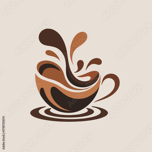 National Espresso Day vector collection — modern coffee cup, barista icons, latte art, cafe scenes, badges, and minimalist illustrations