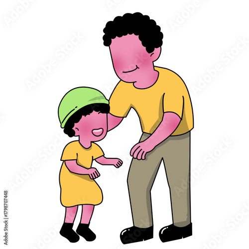 father and son