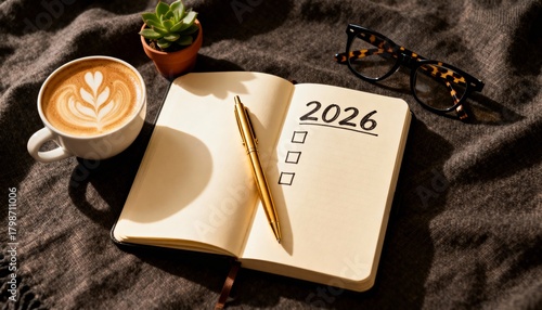 2026 Happy New Year Resolution Goal List and Plans Setting