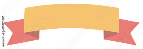 Colorful banner vector illustration, perfect for text placement and design.