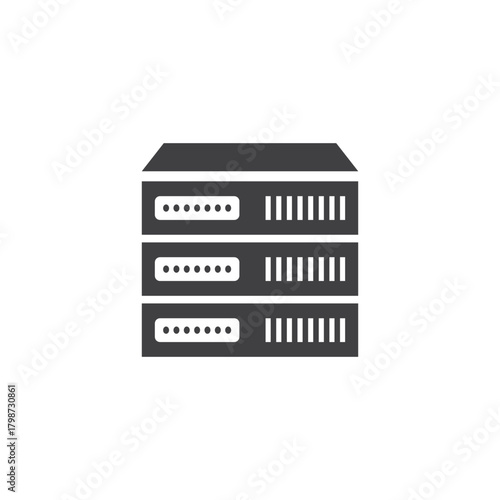 Computer server icon
