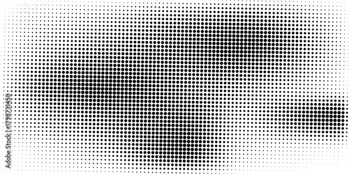 Transparent Vector Gradient Blue Color Halftone Background Staggered Dots Pattern modern dotted