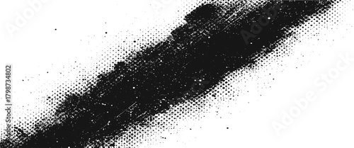 Vector brush strokes texture rough black scratches for wallpaper	