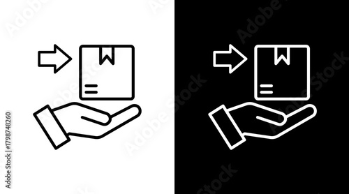 Compensation Package  White Icon Set Design