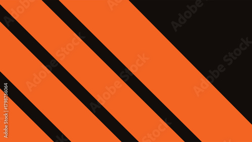 A seamless retro warning sign pattern featuring red and yellow hazard stripes and vintage grunge texture for a colorful backdrop design