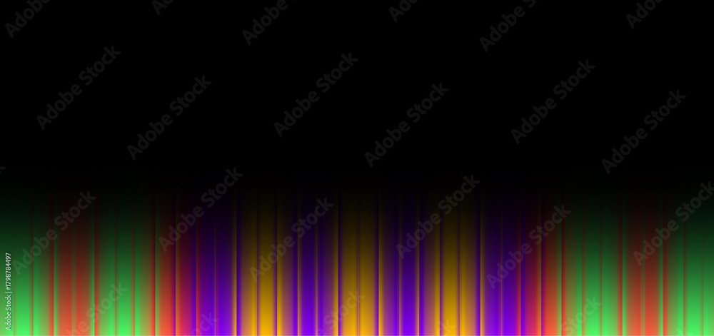Obraz premium Abstract vertical wave line pattern background with glowing gradient effect, digital motion design, modern futuristic wallpaper, smooth light texture, creative energy lines, elegant artistic backdrop 