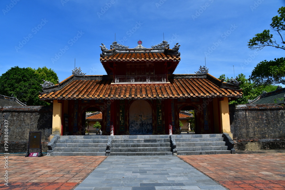 Fototapeta premium ベトナムフエのミンマン帝廟