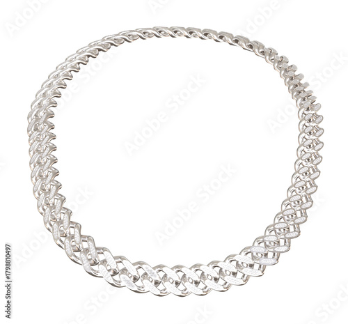 Cuban diamond chain. Cuban chain link necklace. Elegant silver cuban link bracelet with diamond detailing. Png 