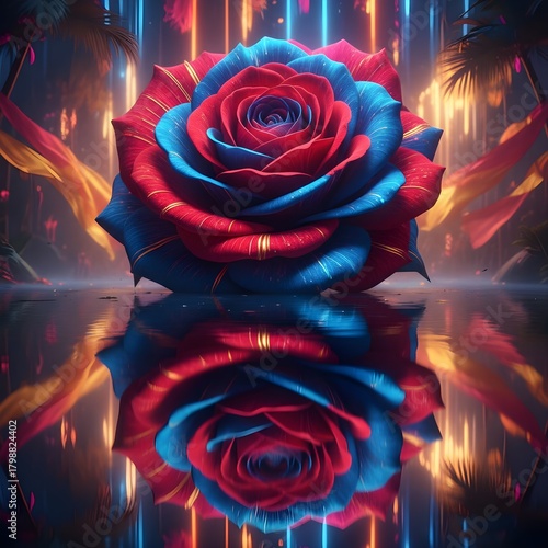 abstract fractal background