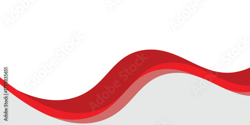 abstract red curved banner background. VECTOR TRENDY FUTURISTIC EPS10