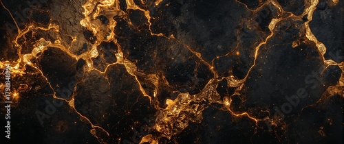 Premier ember glow coal gold design background