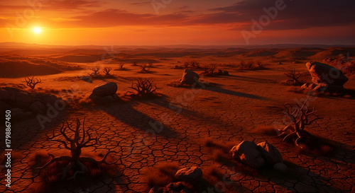 Fototapeta Naklejka Na Ścianę i Meble -  Escape to Paradise: Stunning tropical island with palm trees, colorful boats, and charming beach houses, perfect for travel, vacation, or summer getaway vibes