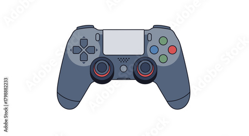 Immerse yourself in thrilling digital worlds with this modern gaming controller, designed for ultimate control and epic victory.