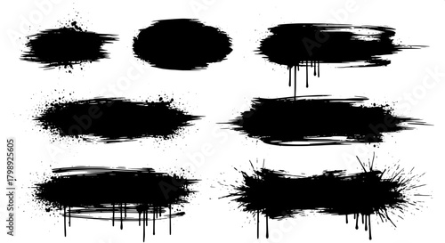 Futuristic Tech Graphics Set Icons, Symbols, and Network Elements