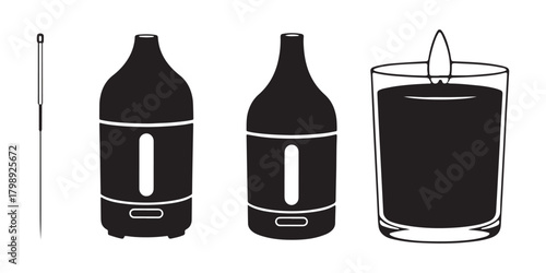 Wellness and relaxation using aromatherapy and acupuncture tools