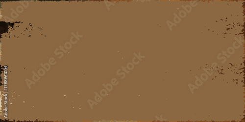 A textured brown background with distressed edges and speckled imperfections for a vintage feel
