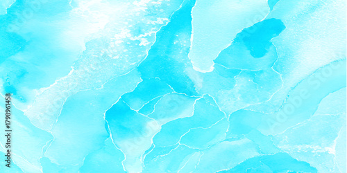 soft acrylic gradient blue color and stained Luxurious Blue Marble Texture Background with Natural Veining and Smooth Polished Stone Surface Detail.