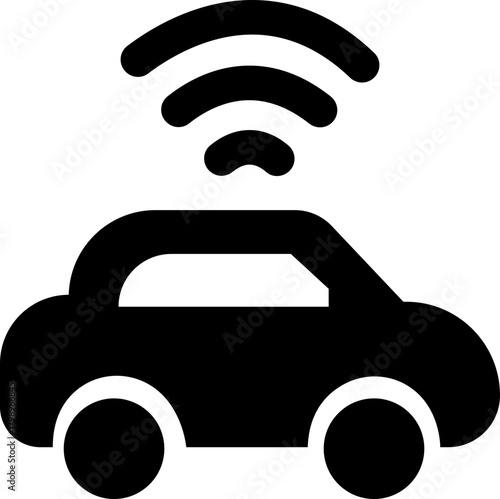 Robotic and Automation Icon of Artificial Intelligence, Machine Learning, and Industrial Robot Symbols, Black Flat Vector AI Technology and Innovation Design