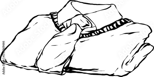 neat women's clothes and vintage tie