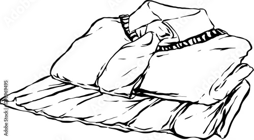 neat women's clothes and vintage tie 