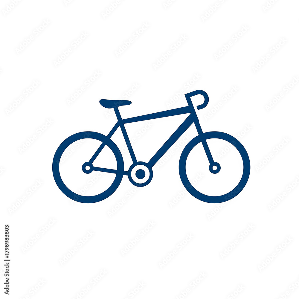 Obraz premium bicycle isolated on white