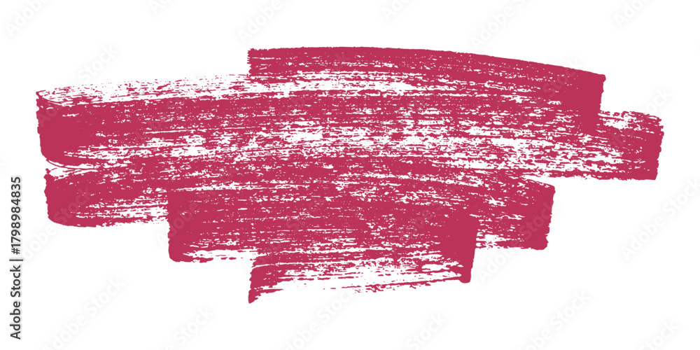 Fotografie Brush paint stroke texture swatch Hand painted background Ink scribble dab clipa