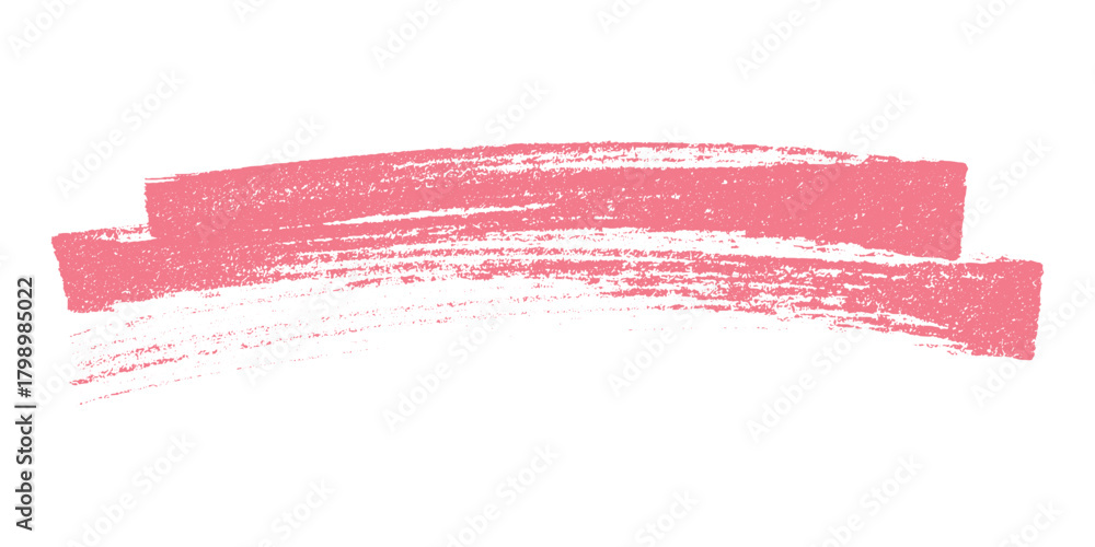 Fotografie Brush paint stroke texture swatch Hand painted background Ink scribble dab clipa