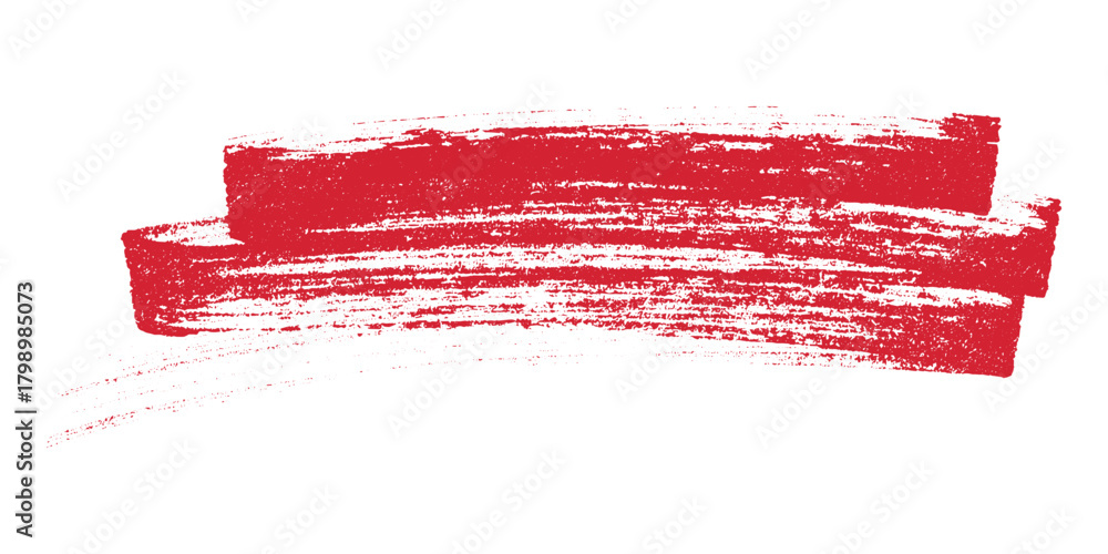 Fotografie Brush paint stroke texture swatch Hand painted background Ink scribble dab clipa