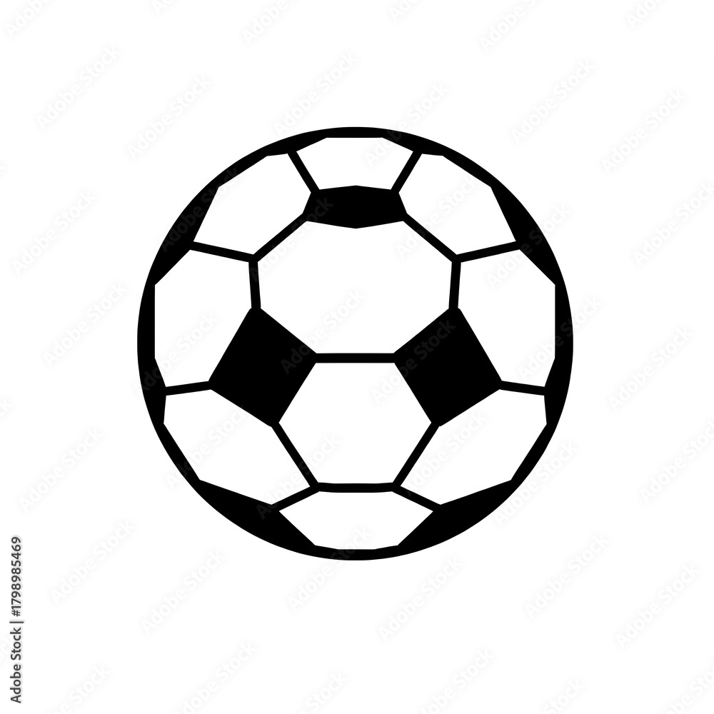 Naklejka premium soccer ball isolated on white