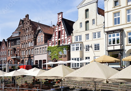 Historical Buildings in the Old Town of Lüneburg, Lower Saxony