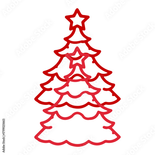 merry christmass, christmass characters for decoration of xmas holidays, collection of christmas icons, happy new year. Vector illustration