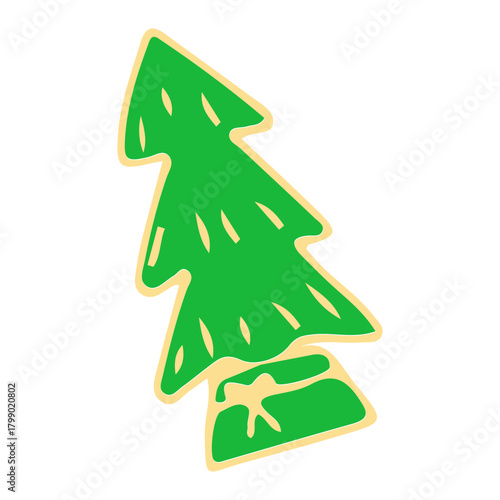 merry christmass, christmass characters for decoration of xmas holidays, collection of christmas icons, happy new year. Vector illustration