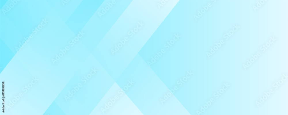 Fototapeta premium Minimalist banner background, pastel colorful, Light Blue gradations. Circle effect style geometric, abstract background. Vector Illustration