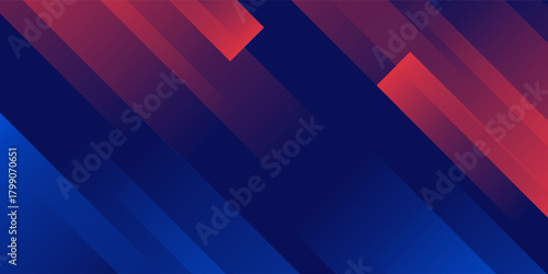 simple red blue abstract background with gaming style for banner and event