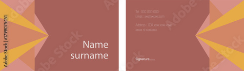 Simple Business Card.