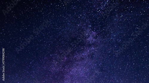 Summer Milky Way Galaxy Universe North Time Lapse Astrophotography