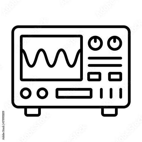Oscilloscope Icon