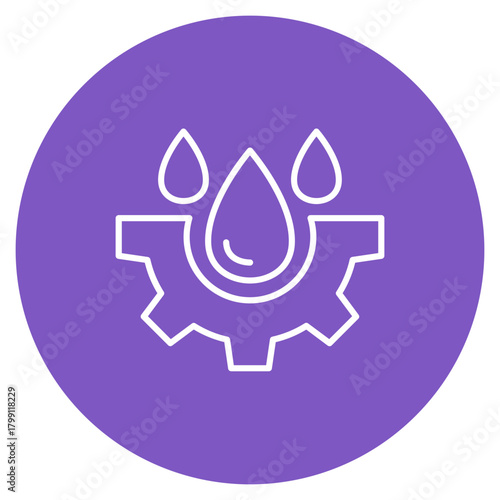 Fluid mechanics Icon