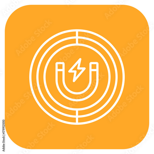 Magnetic field Icon