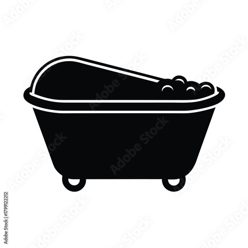 Ice Bath Tub Icon