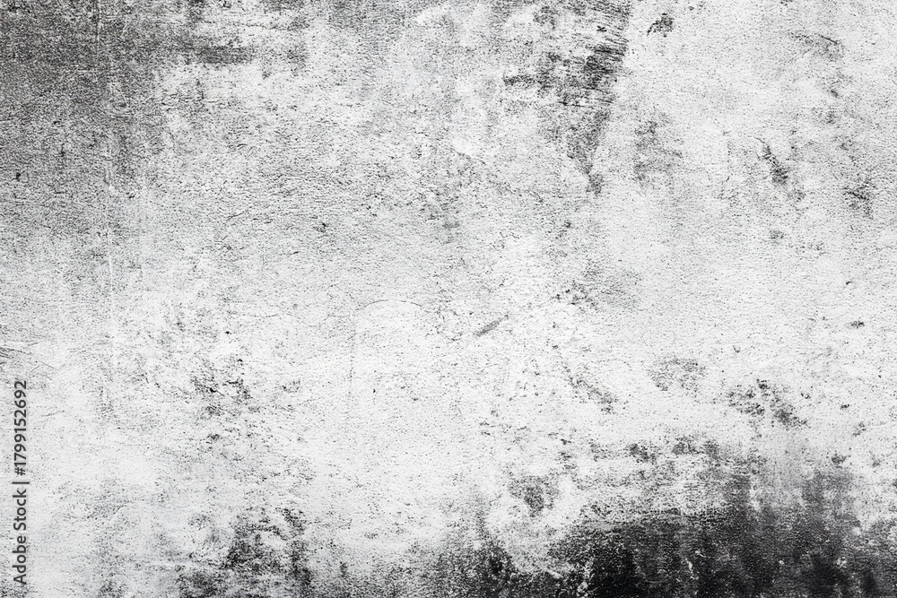 Fototapeta premium Texture of a concrete wall with cracks and scratches which can be used as a background